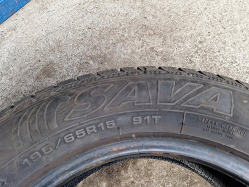 2 KS ZIMNÍ PNEUMATIKA SAVA ESKIMO S3+  195/65 R15 91T - 20738