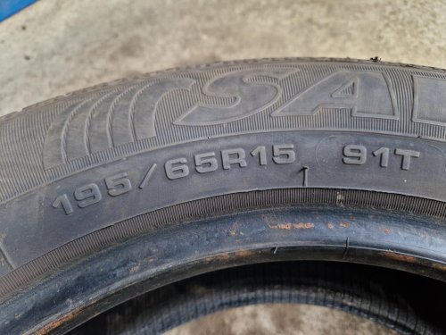 2 KS ZIMNÍ PNEUMATIKA SAVA ESKIMO S3+  195/65 R15 91T - 20738