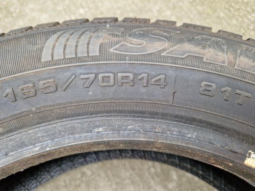 2 KS ZIMNÍ PNEUMATIKA SAVA ESKIMO S3+ 165/70 R14 81T - 20562