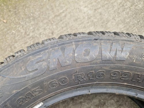 2 KS ZIMNÍ PNEUMATIKA SEBRING SNOW - 215/60 R16 99H - 20286
