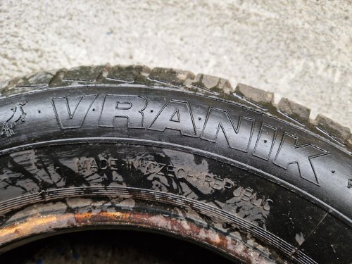 2 KS ZIMNÍ PNEUMATIKA VRANÍK WINTER 790 - 195/65 R15 91T - 20507