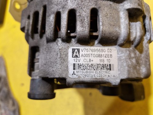 ALTERNÁTOR A005TG0881ZEB - CITROEN, PEUGEOT, DS  - 1.1, 1.4, 1.6 - 18624
