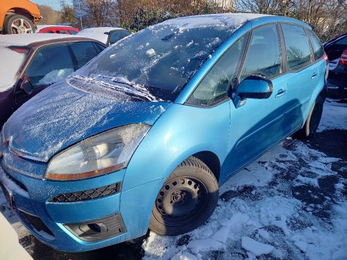 Citroen C4 Picasso 1.6 HDi ( 9HZ ) 80kW r.2007 modrá na náhradní díly 