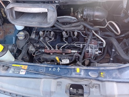 Ford Transit 2.2 TDCI ( QVFA ) 81kW r.2007 modrá na náhradní díly