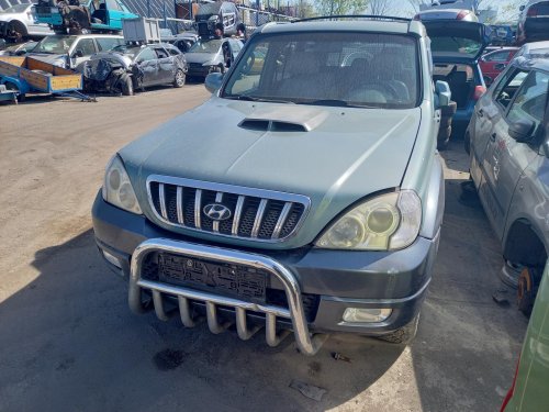 Hyundai Terracan 2.9 CRDi 4WD ( J3 ) 120kW r.2005 zelená na náhradní díly