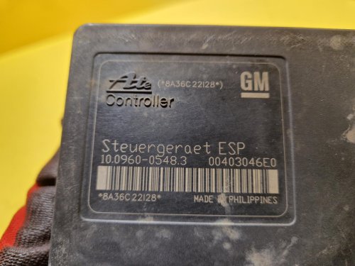 JEDNOTKA ABS - 13213610 - OPEL ASTRA H / ZAFIRA B - 18566