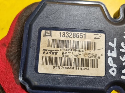 JEDNOTKA ABS - 13328651 - TRW - OPEL INSIGNIA - 17416