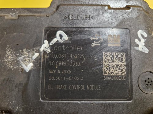 JEDNOTKA ABS - 13347808 - OPEL ASTRA J - 18683