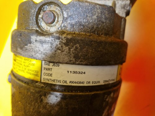 KOMPRESOR KLIMATIZACE 1135324 OPEL, FIAT, SAAB, CADILLAC - 1.9 CDTI, 2.0 DTI, 2.2 DTI, 2.5 DTI - 16024