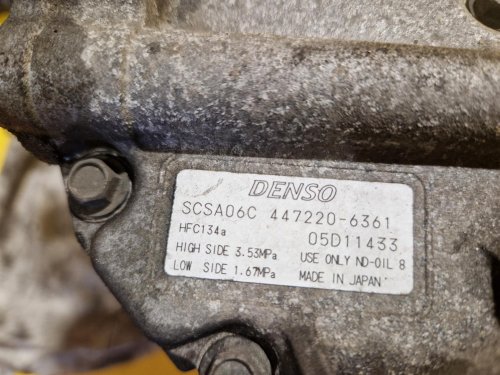 KOMPRESOR KLIMATIZACE 447220-6361 TOYOTA COROLLA - 1.4, 1.6, 1.8 - 18371