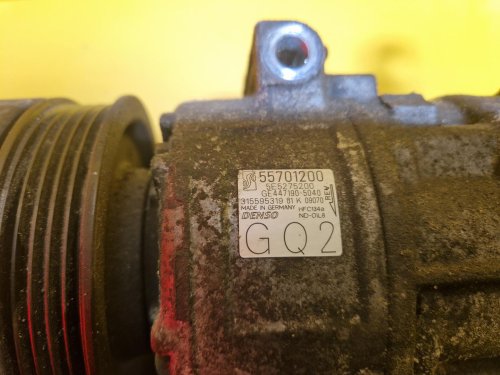 KOMPRESOR KLIMATIZACE 55701200 OPEL CORSA D, CORSA E - 1.0, 1.2, 1.4 16V - 16020