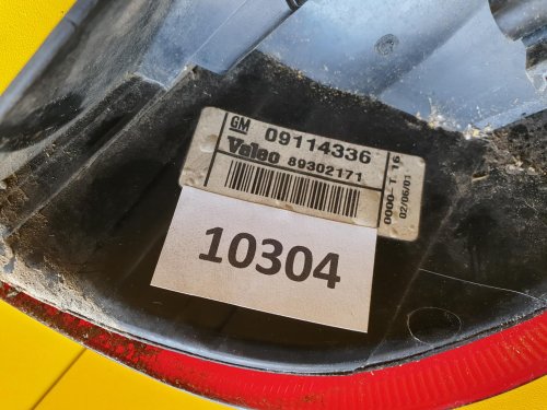 LEVÉ ZADNÍ SVĚTLO OPEL CORSA C - 10304