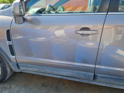LEVÉ PŘEDNÍ DVEŘE OPEL ANTARA , ZLATOSTŘÍBRNÉ C105 - 18117