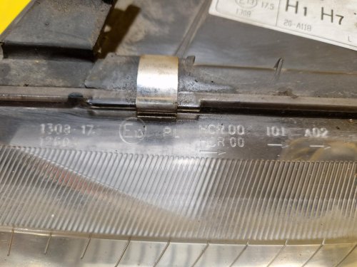 LEVÉ PŘEDNÍ SVĚTLO AUDI A3 (8L1), FACELIFT - 19517