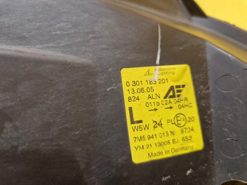 LEVÉ PŘEDNÍ SVĚTLO FORD GALAXY I (WGR), FACELIFT - 18857