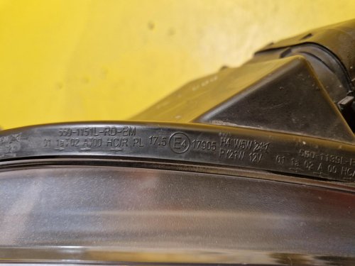 LEVÉ PŘEDNÍ SVĚTLO PEUGEOT 107 - 18685