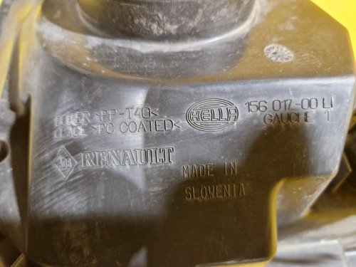 LEVÉ PŘEDNÍ SVĚTLO RENAULT CLIO II / THALIA I, FACELIFT, ČERNÉ - 20268