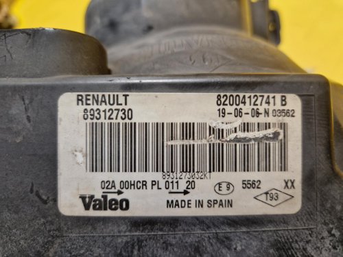 LEVÉ PŘEDNÍ SVĚTLO RENAULT MEGANE II ( 2 ) FACELIFT - 20072