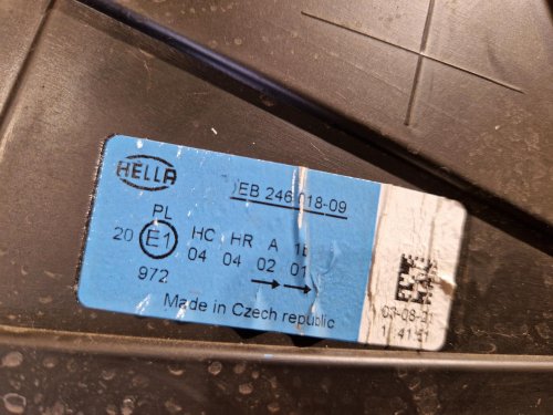 LEVÉ PŘEDNÍ SVĚTLO ŠKODA FABIA I - 18941