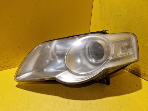 LEVÉ PŘEDNÍ SVĚTLO VW PASSAT B6 S ČOČKOU - 20671