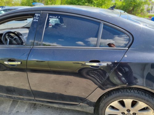 LEVÉ ZADNÍ DVEŘE OPEL INSIGNIA A, ČERNÉ Z20R, SEDAN / HATCHBACK - 18215