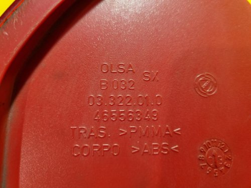 LEVÉ ZADNÍ SVĚTLO ALFA ROMEO 147 VNĚJŠÍ - 18848