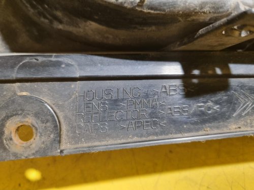 PRAVÉ ZADNÍ SVĚTLO CITROEN C1 I (PM, PN) - 18466