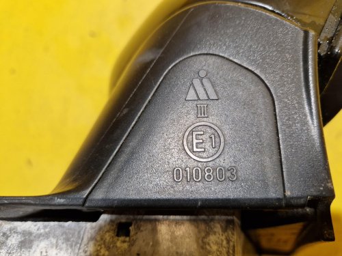 LEVÉ ZRCÁTKO BMW 1 (E81, E82, E87, E88), ČERNÉ, ELEKTRICKÉ - 18928