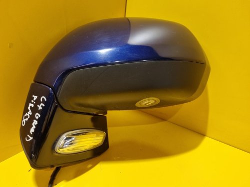 LEVÉ ZRCÁTKO CITROEN C4 GRAND PICASSO I (UA) / CITROEN C4 PICASSO I - MODRÉ, ELEKTRICKÉ, VYHŘÍVANÉ - 16339