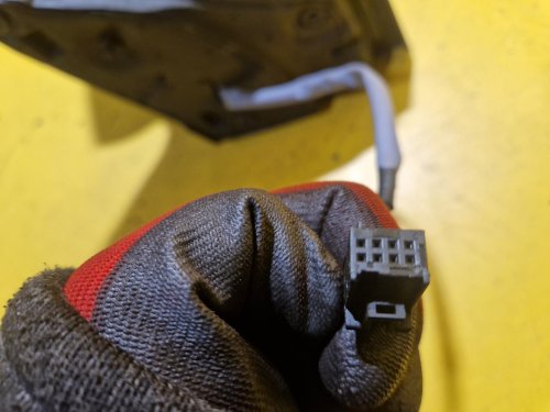 LEVÉ ZRCÁTKO FIAT BRAVO II (198), ČERVENÉ, ELEKTRICKÉ - 18529