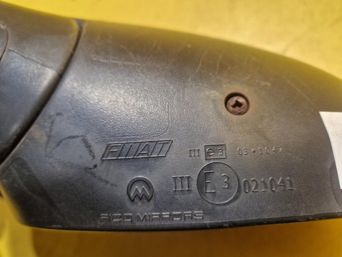 LEVÉ ZRCÁTKO FIAT BRAVO II (198), ČERVENÉ, ELEKTRICKÉ - 18529