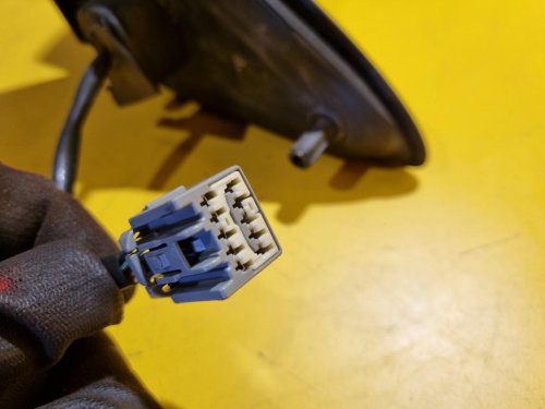 LEVÉ ZRCÁTKO FORD MONDEO III (MK3) FACELIFT , STŘÍBRNÉ, ELEKTRICKÉ - 16634