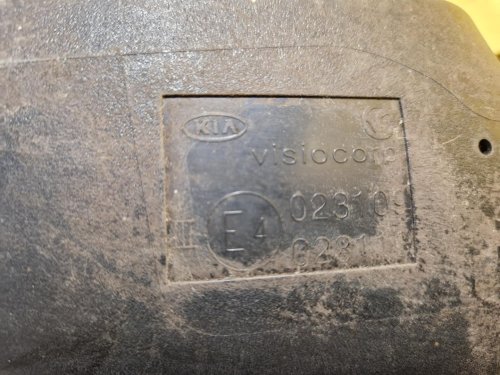 LEVÉ ZRCÁTKO KIA CEED / PRO CEED , ČERNÉ NELAKOVANÉ, MANUÁLNÍ - 19785