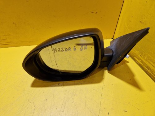 LEVÉ ZRCÁTKO MAZDA 6 II (GH) , ČERNÉ , ELEKTRICKÉ - 20788