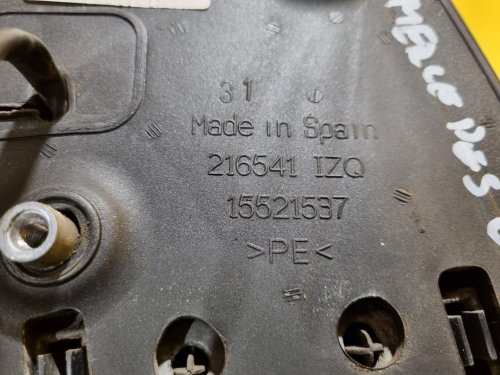 LEVÉ ZRCÁTKO MERCEDES-BENZ VANEO, MODRÉ, ELEKTRICKÉ - 16883