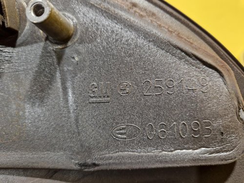 LEVÉ ZRCÁTKO OPEL ASTRA G , ČERNÉ NELAKOVANÉ, ELEKTRICKÉ - 17927