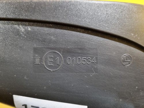 LEVÉ ZRCÁTKO OPEL ASTRA G , STŘÍBRNÉ, ELEKTRICKÉ - 17245