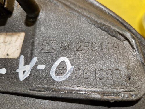 LEVÉ ZRCÁTKO OPEL ASTRA G , ZELENÉ, ELEKTRICKÉ - 18931