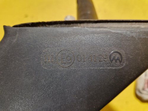 LEVÉ ZRCÁTKO OPEL COMBO C , ČERNÉ NELAKOVANÉ, MANUÁLNÍ - 19501