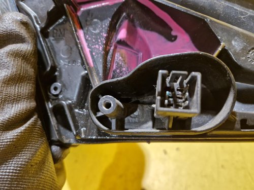 LEVÉ ZRCÁTKO OPEL TIGRA B TWINTOP (X04) , ČERNÉ , ELEKTRICKÉ - 20664