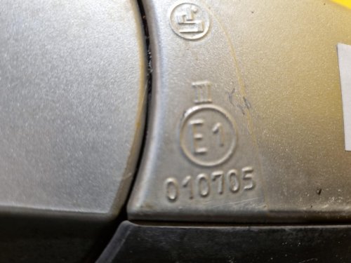 LEVÉ ZRCÁTKO OPEL VECTRA C / SIGNUM , STŘÍBRNÉ, ELEKTRICKÉ - 16886