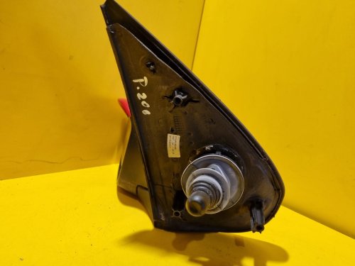 LEVÉ ZRCÁTKO PEUGEOT 206 , ČERVENÉ , MANUÁLNÍ - 16627