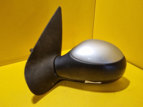 LEVÉ ZRCÁTKO PEUGEOT 206 , STŘÍBRNÉ, MANUÁLNÍ - 17727