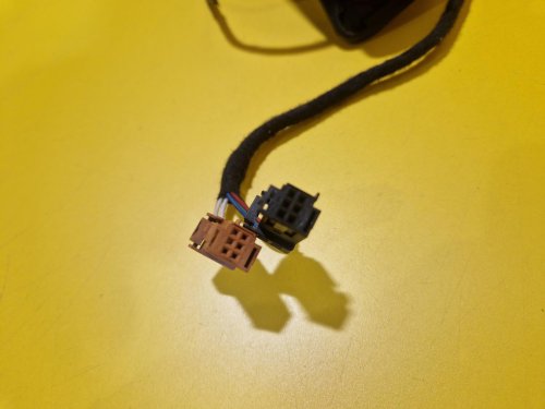 LEVÉ ZRCÁTKO PEUGEOT 308 I / 207 ČERVENÉ, ELEKTRICKY SKLOPNÉ - 16400