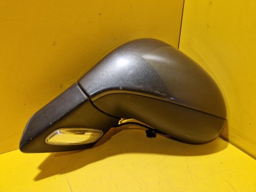 LEVÉ ZRCÁTKO PEUGEOT 308 I / 207 ŠEDÉ, ELEKTRICKY SKLOPNÉ - 18930