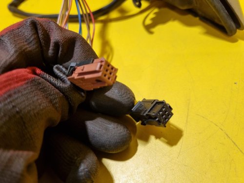 LEVÉ ZRCÁTKO PEUGEOT 807 , STŘÍBRNÉ , ELEKTRICKÉ - 16958