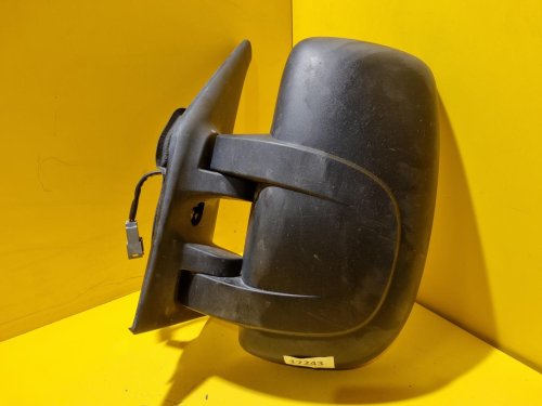 LEVÉ ZRCÁTKO RENAULT MASTER II / OPEL MOVANO A / NISSAN INTERSTAR , ČERNÉ NELAKOVANÉ , ELEKTRICKÉ, FACELIFT - 17243