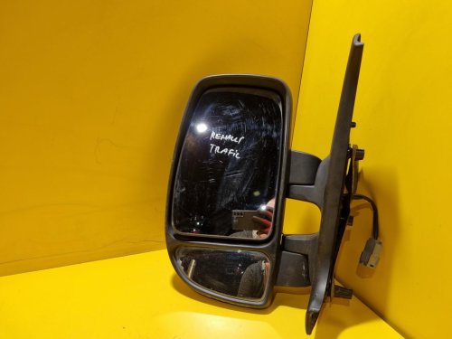 LEVÉ ZRCÁTKO RENAULT MASTER II / OPEL MOVANO A / NISSAN INTERSTAR , ČERNÉ NELAKOVANÉ , ELEKTRICKÉ, FACELIFT - 17243