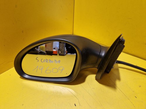 LEVÉ ZRCÁTKO SEAT IBIZA III (6L1), CORDOBA II (6L2) , ČERNÉ, MECHANICKÉ- 19609