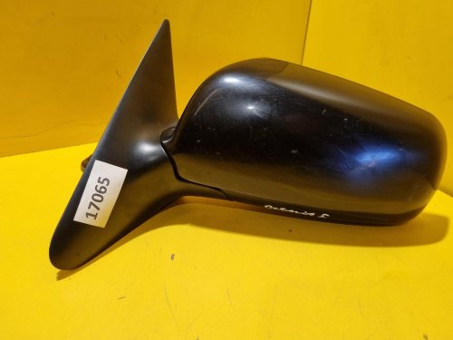 LEVÉ ZRCÁTKO ŠKODA OCTAVIA I , ČERNÉ, DLOUHÉ , ELEKTRICKÉ - 17065